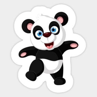 BABY PANDA HAPPY Sticker